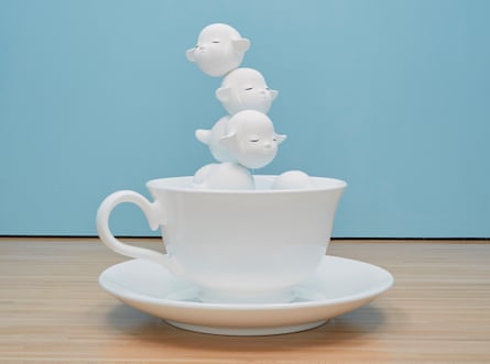Fountain of Life by Yoshitomo Nara, 2001.