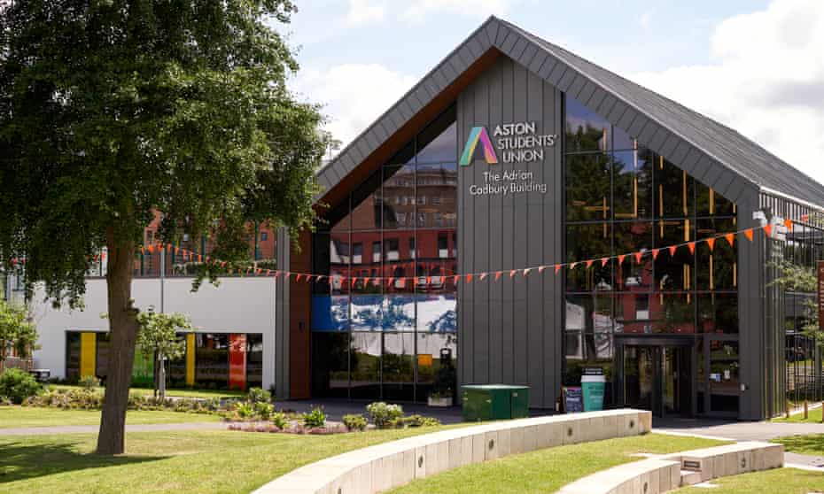The Adrian Cadbury building, new home of Aston students’ union.
