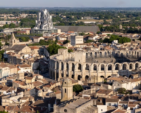 Past meets present … a first-century Roman amphitheatre near the Luma Foundation arts complex in Arles, France.