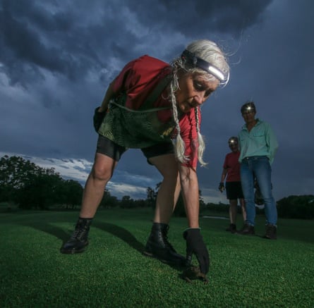 Bonah Todd Buster Joe Davies at Bonah Golf Course in Queensland.