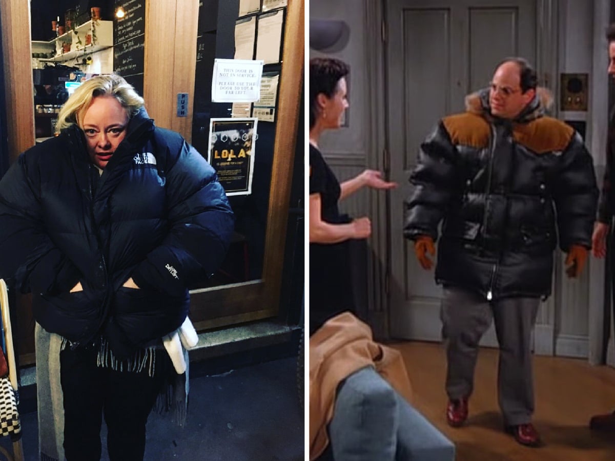 The Day I Wore A Puffer Jacket And Became A George Costanza Meme Fashion The Guardian The Day I Wore A Puffer Jacket And Became A George Costanza Meme Fashion The Guardian