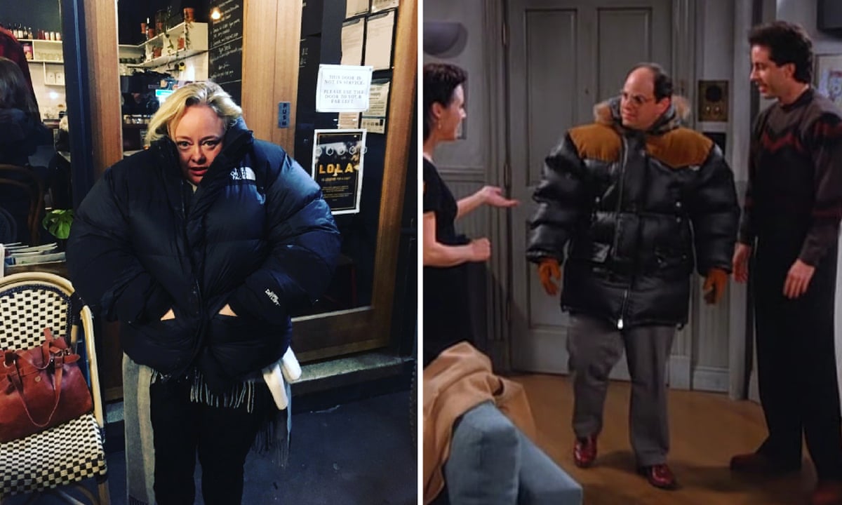 The Day I Wore A Puffer Jacket And Became A George Costanza Meme Fashion The Guardian The Day I Wore A Puffer Jacket And Became A George Costanza Meme Fashion The Guardian