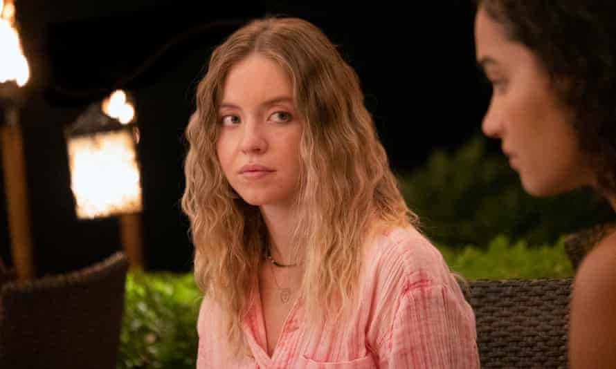 Sweeney in The White Lotus, the hit HBO show.