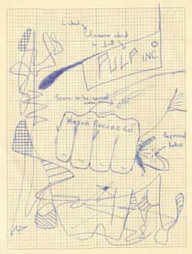 The Pulp masterplan from Jarvis Cocker’s exercise book.