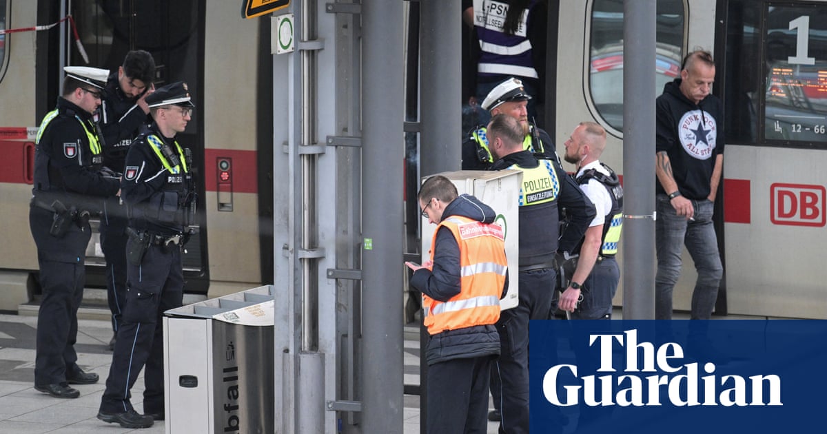 Twelve injured after woman stabs people at Hamburg train station
