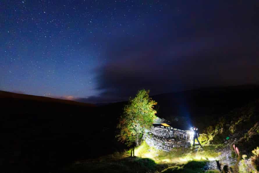 Under the stars at the Secret Howff
