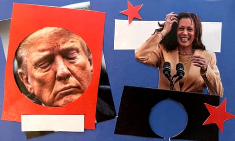 Trump and Harris agree on a bleak view of the US – if the other one wins | US elections 2024 | The Guardian