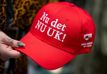 A ‘Make America go away’ cap