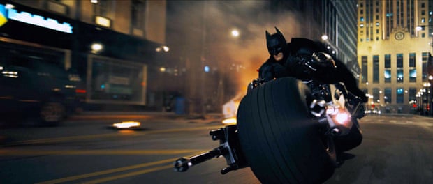 Lagos without the colour … a still from The Dark Night: Batman (2008) directed By Christopher Nolan.
