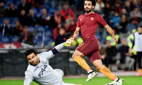 Mohamed Salah, Roma v Bologna