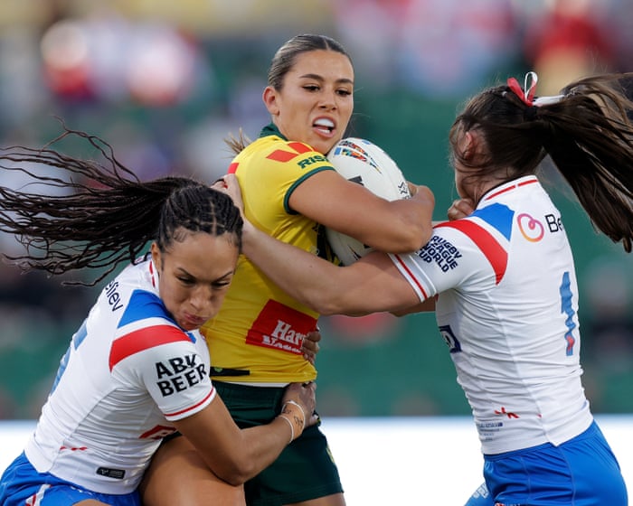 Australia v England: women’s Rugby League World Cup – live