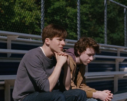 Jesse Eisenberg and Devin Druid as brothers in Louder than Bombs.