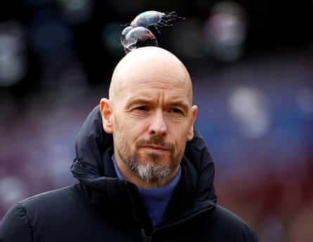 23 December 2023 Beleaguered Manchester United manager Erik ten Hag is seen before the match with West Ham at the London Stadium. West Ham won 2-0.