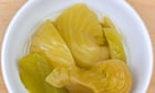 Erchen Chang's secret ingredient - fermented mustard greens
