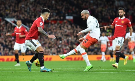 Manchester United v West Ham: Premier League – live | Premier League 9 Said Benrahma with a bit of magic but no end product.