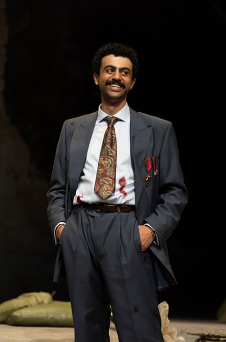 The dead haunt the living … Sayyid Aki as Uday Hussein.