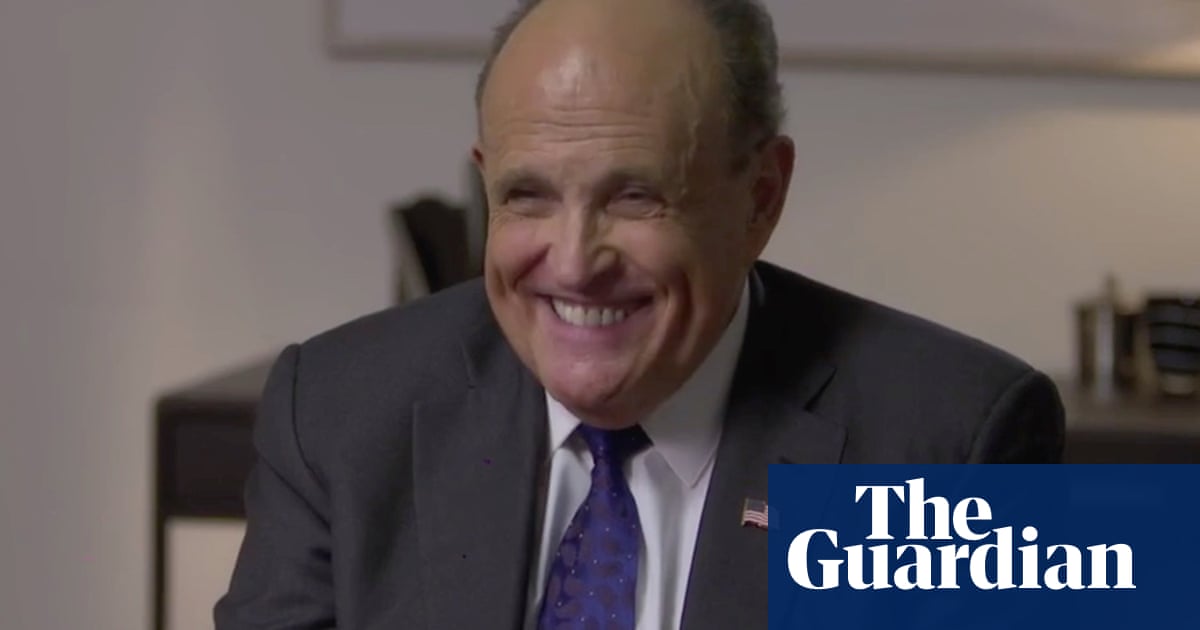 Rudy Giuliani faces questions after compromising scene in new Borat film