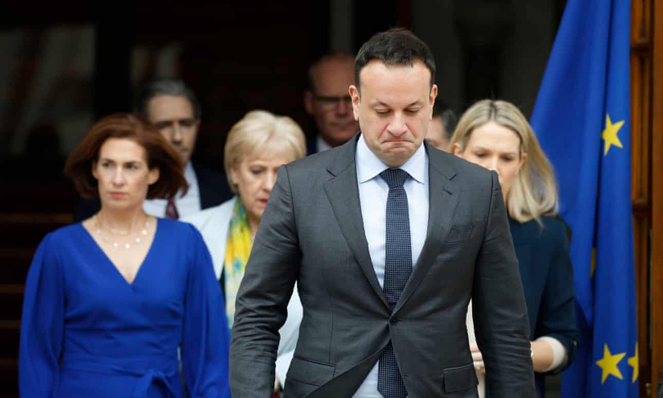 Leo Varadkar renuncia como primer ministro irlandés en un movimiento sorprendente.