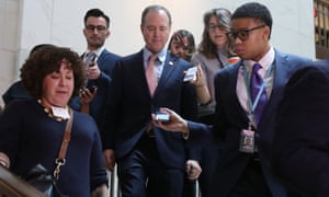 The resolution establishes that Republicans may ask to hear testimony from certain witnesses, but those requests will be declined or approved by Adam Schiff, the Democratic chairman of the House intelligence committee.