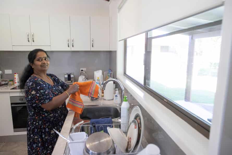 Priya settles into the family’s new home.