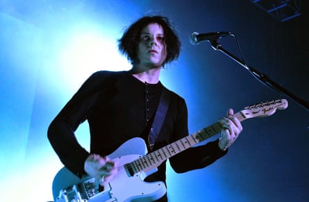 Jack White on stage in London in 2012.