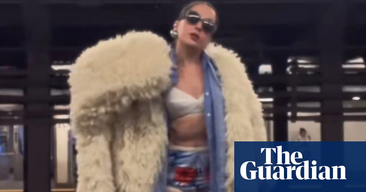Gym shorts and a leotard: subway rider’s bonkers looks divide TikTok