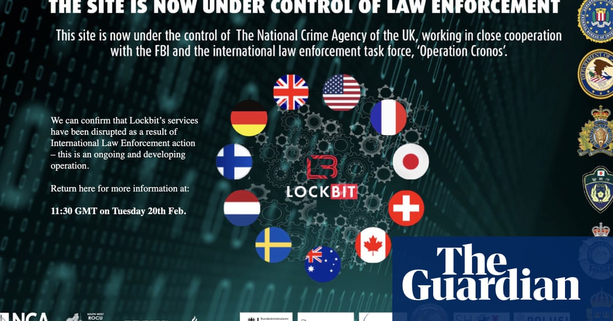 Seized ransomware network LockBit rewired to expose hackers to world
