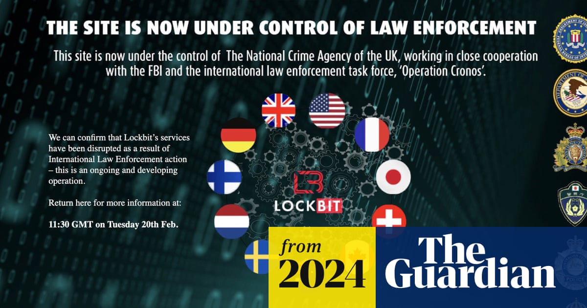 Seized ransomware network LockBit rewired to expose hackers to world
