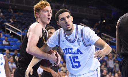 LiAngelo Ball (right) was one of the players detained in China.