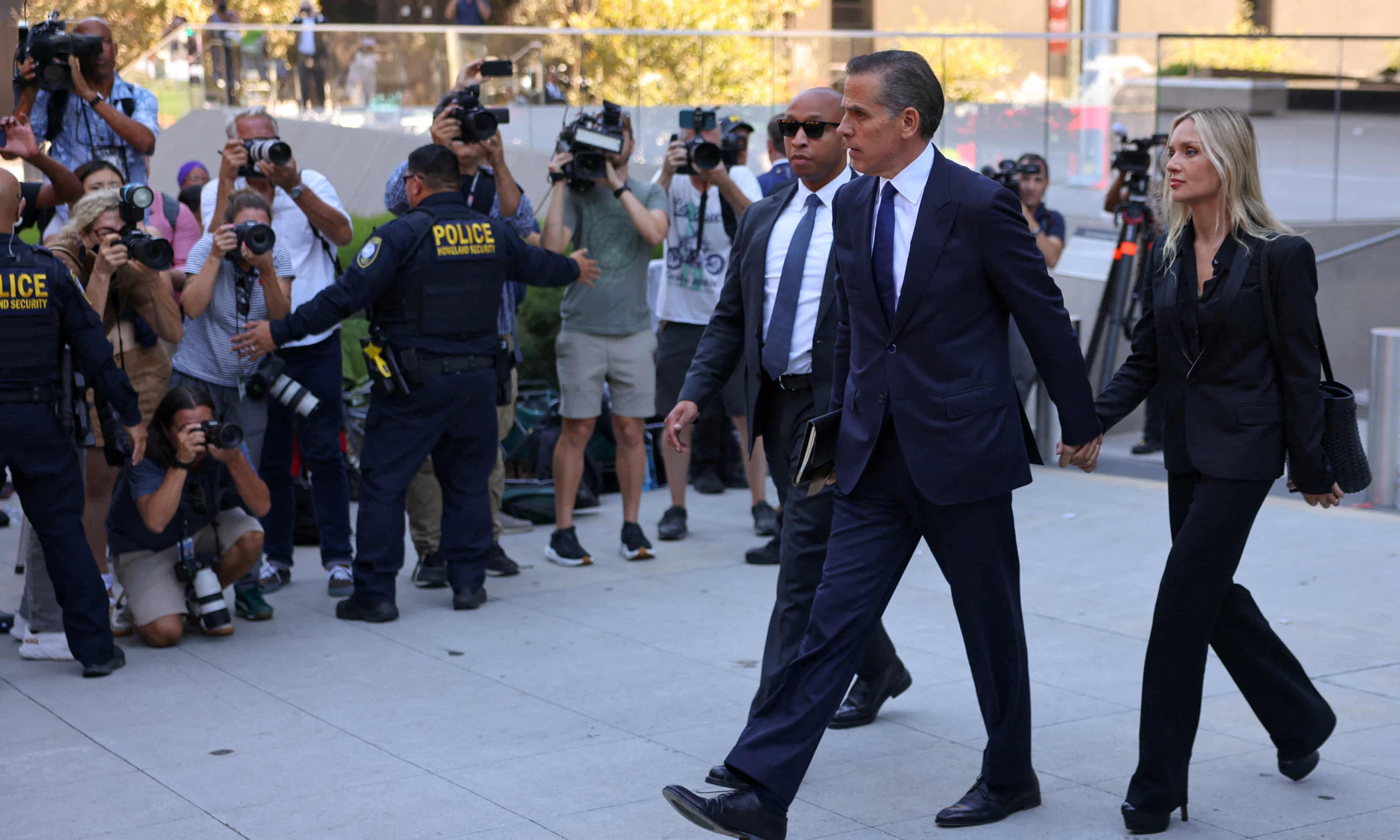 Hunter Biden pleads guilty in federal tax case after day of back-and-forth (theguardian.com)