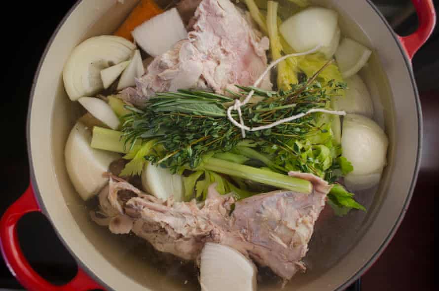 Turkey broth
