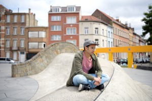 Engineering student Abdul, who escaped the Saudi war on Yemen and now lives near Brussels