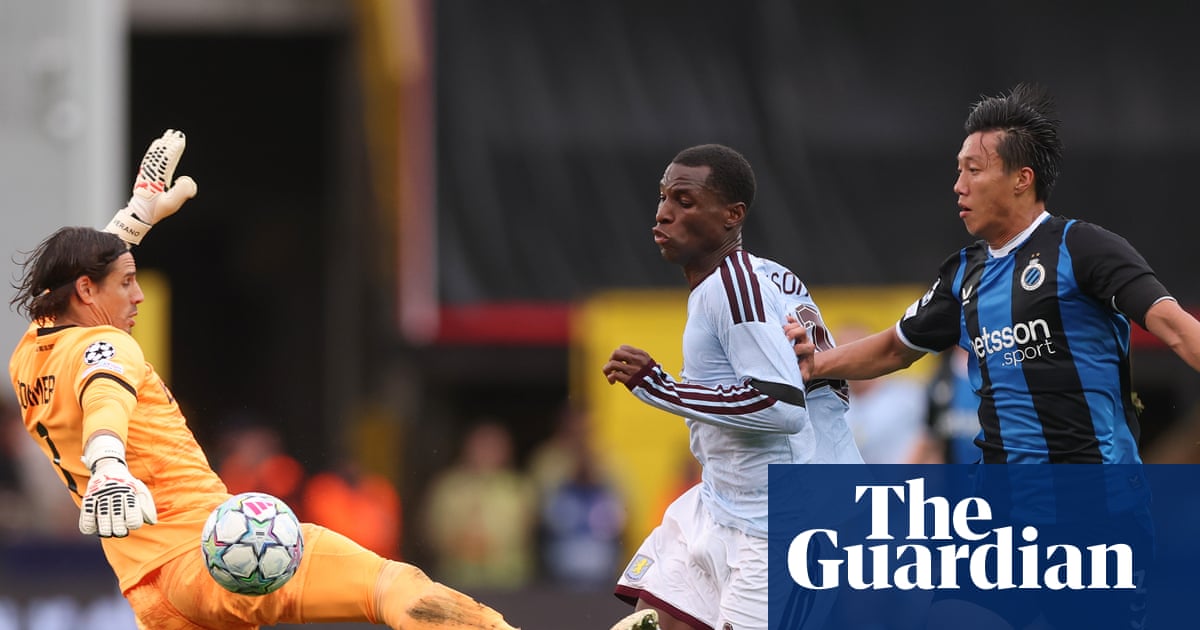 First-half treble powers Aston Villa to Champions League win at Club Brugge First-half treble powers Aston Villa to Champions League win at Club Brugge