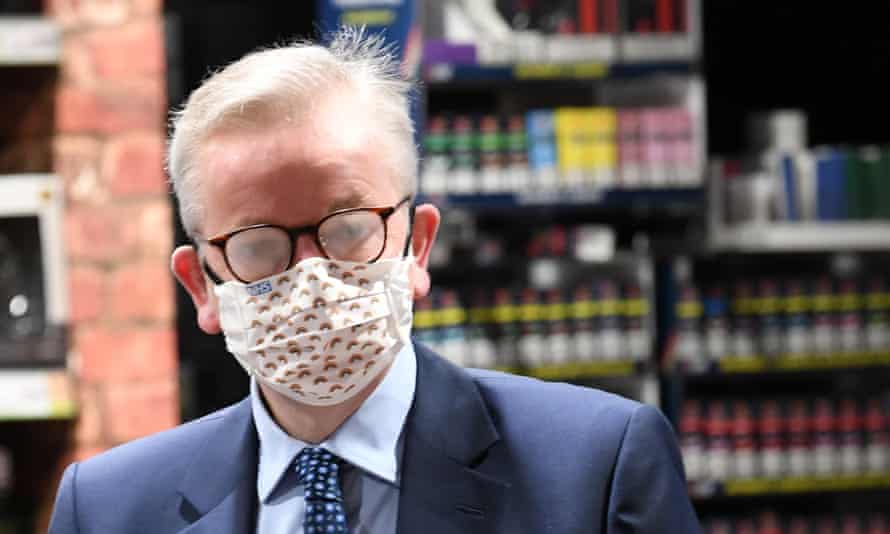 Gove … steamed up.