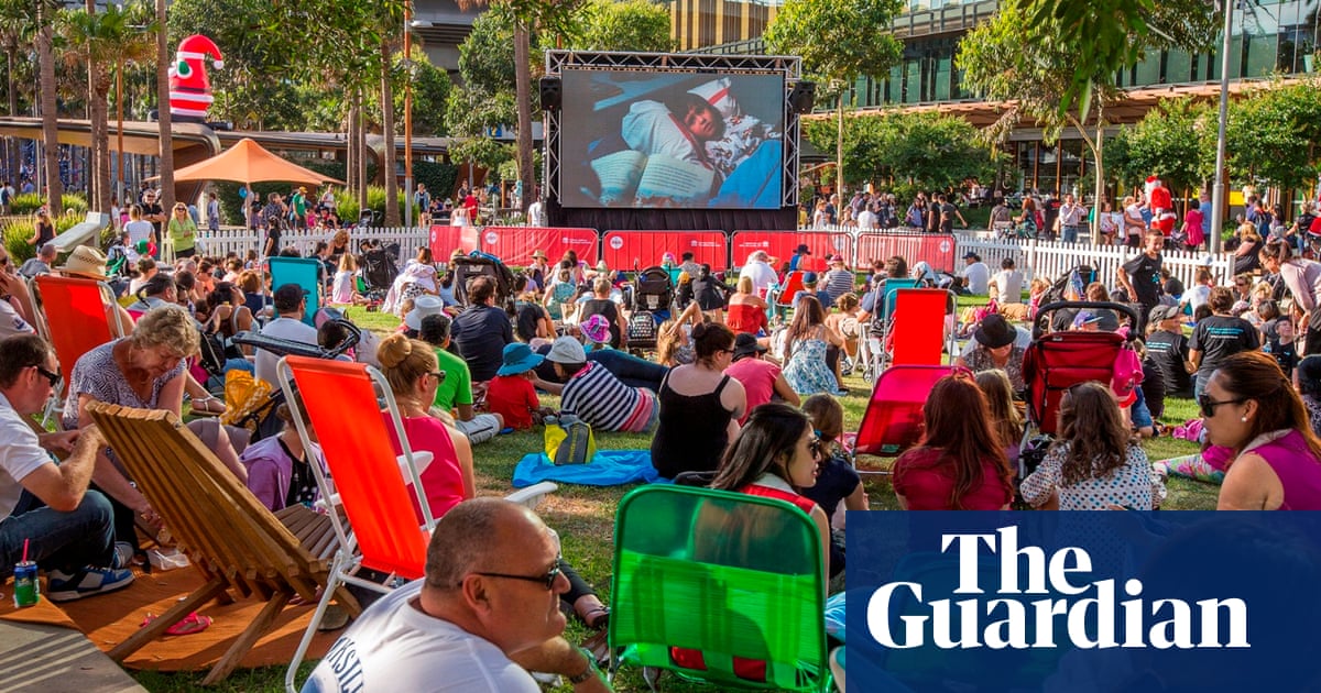 Santa Fest open air cinema The Guardian