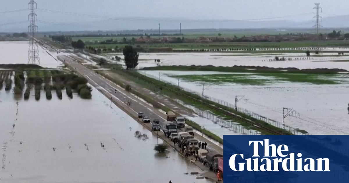 morocco 14 Drone footage shows severe flooding in Morocco after heavy rain – video