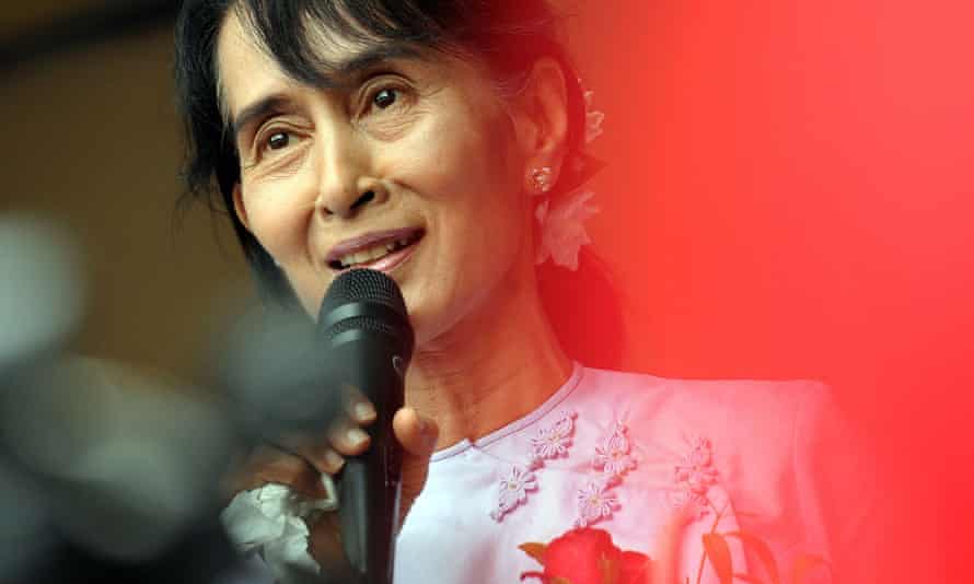 Exiled leader Aung San Suu Kyi