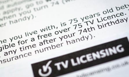 a TV Licensing letter