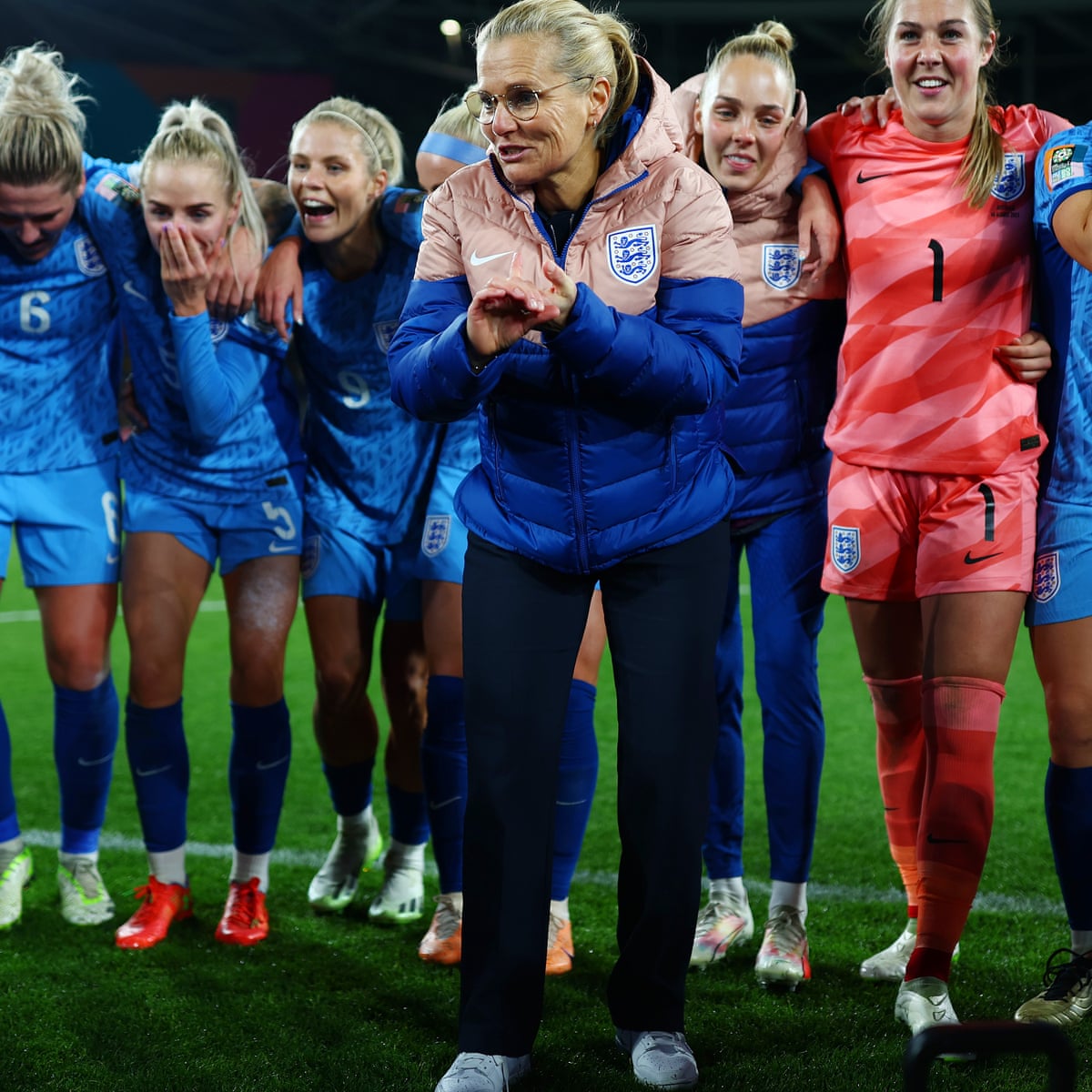 FA insists it will '100%' reject any offers for Sarina Wiegman amid US  vacancy | England women's football team | The Guardian