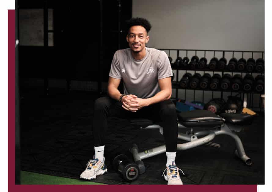Dan Sharpe in the gym