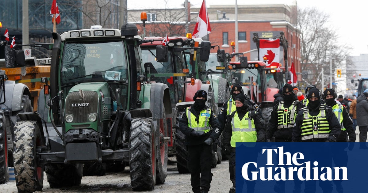 Ottawa declares state of emergency as Canada trucker protest paralyses city