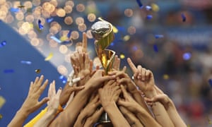 The Women's World Cup trophy