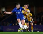 WSL roundup: Lexi Potter makes grade as Chelsea leapfrog Manchester United