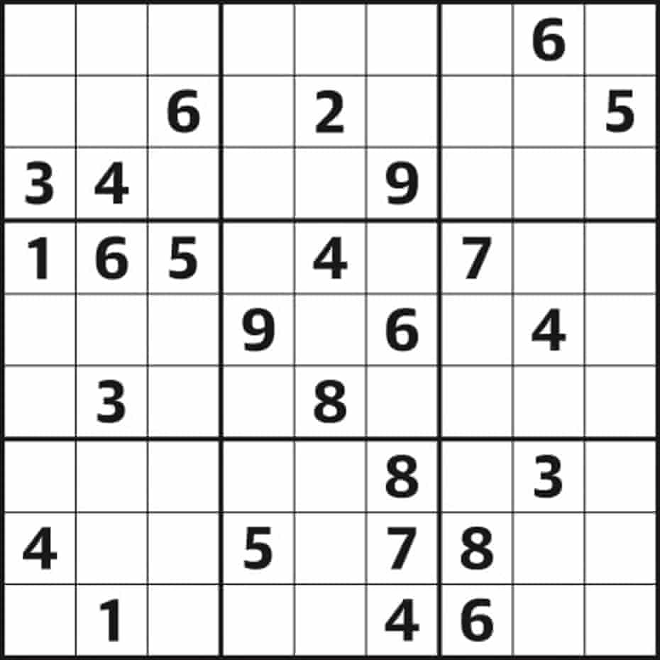 sudoku 5 662 expert life and style the guardian