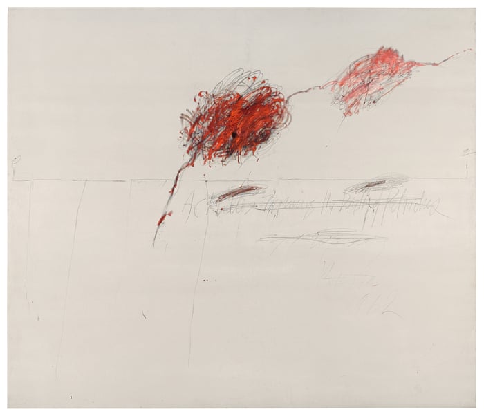Cy Twombly Review Blood Soaked Coronation For A Misunderstood Master Art And Design The Guardian