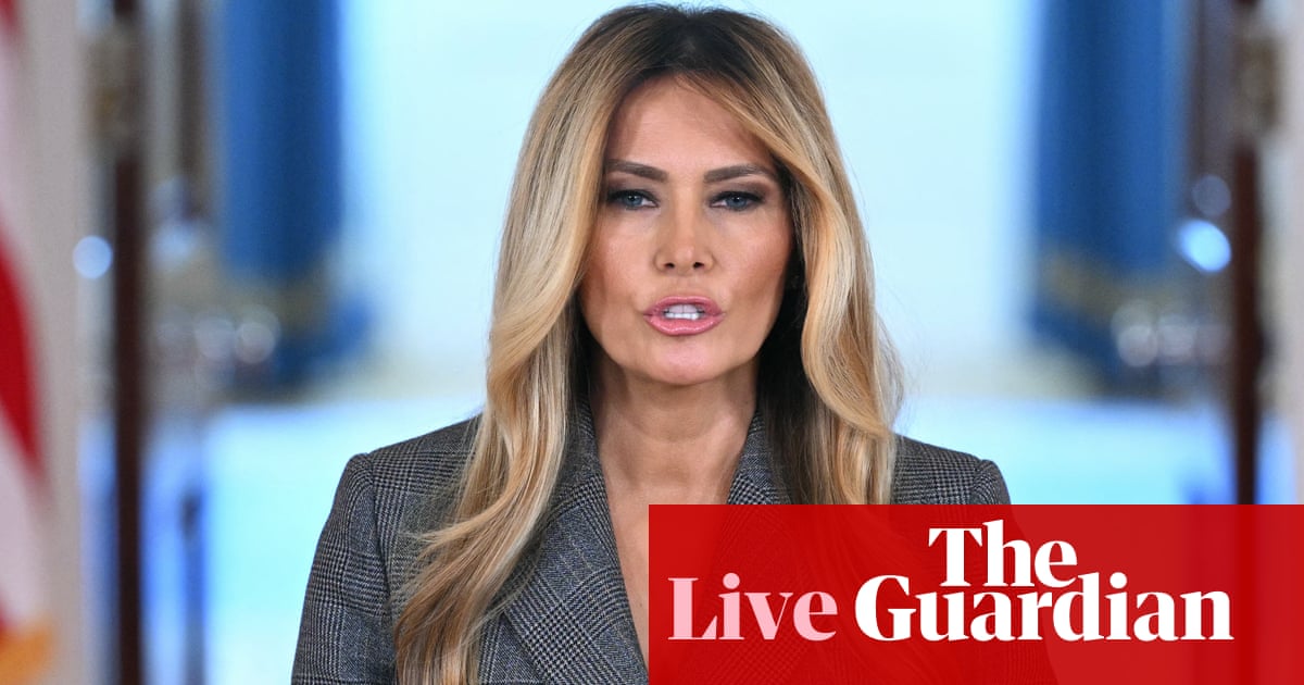 Confusion grows as Donald Trump reportedly claims he did not know Melania Trump was giving statement on Epstein – as it happened