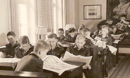 The reading room at NPEA Rügen, 1943