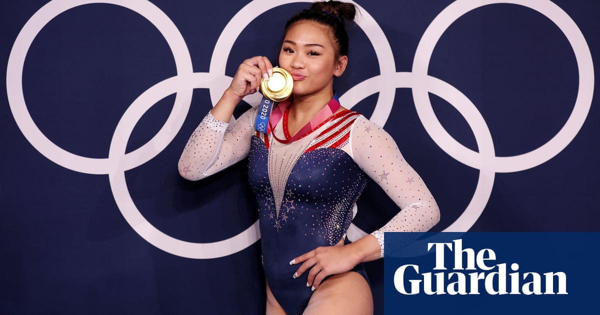 Sunisa Lee steps up in Biles’s absence to win Olympic women’s gymnastics all-around