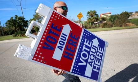 Early voting begins last week in Fort Myers, Florida.