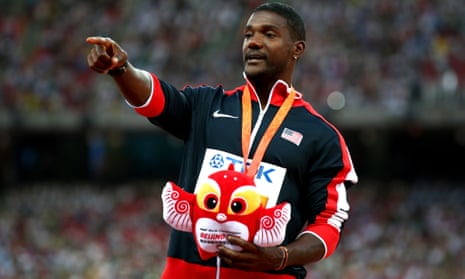 Justin Gatlin’s agent said the sprinter will not speak to British journalists in order to maintain his own ‘dignity and respect’.